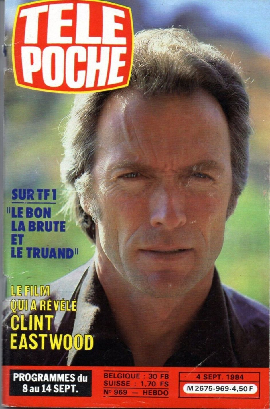 TELEPOCHE magazine side cover Issue 969 4 September 1984