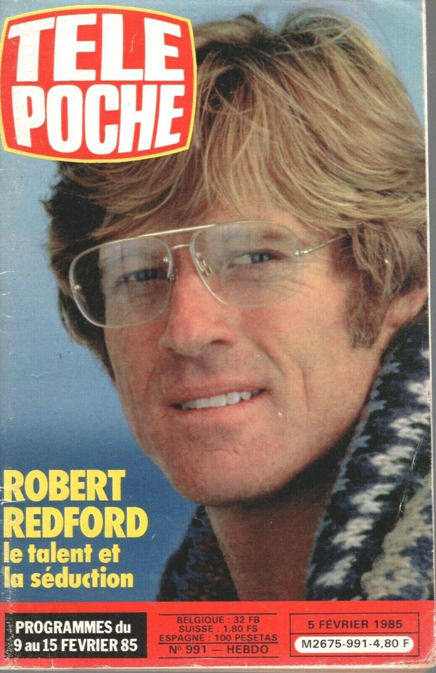 TELEPOCHE magazine side cover Issue 991 5 February 1985