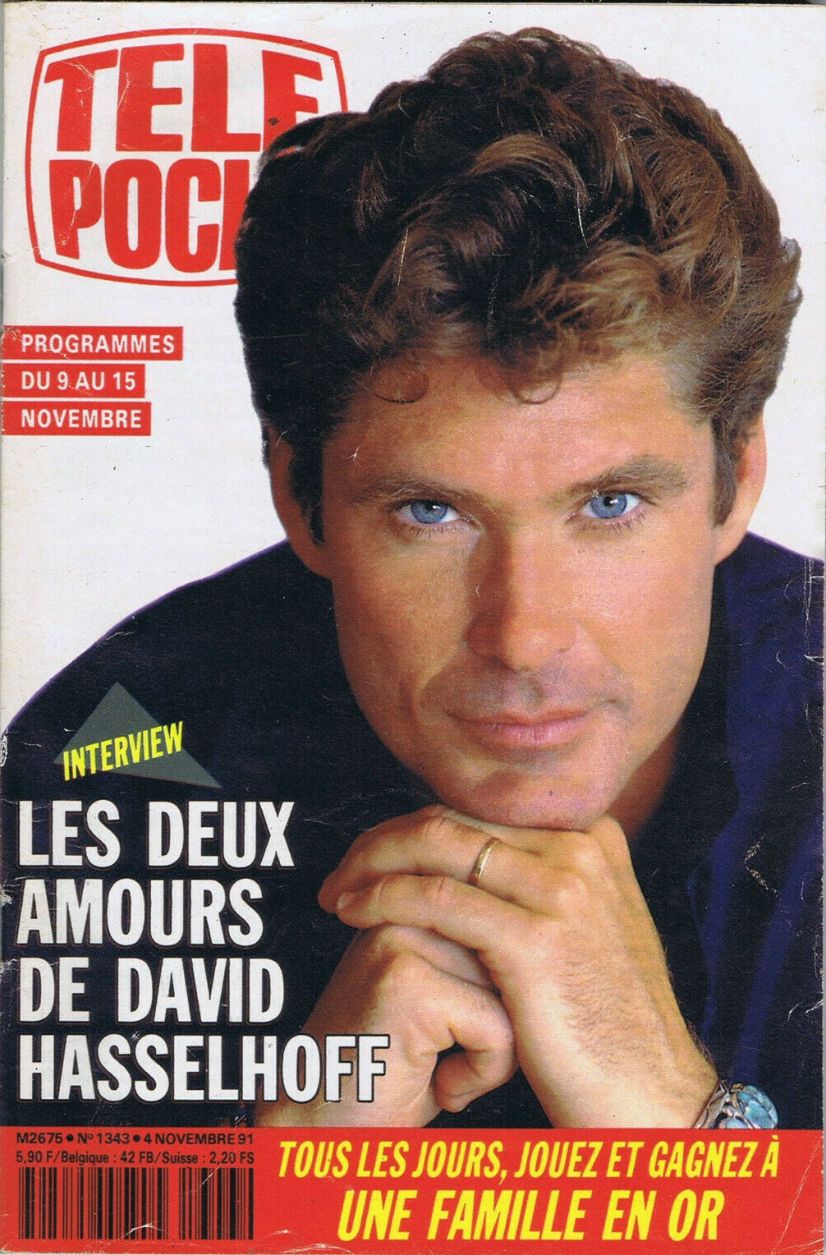 TELEPOCHE magazine side cover Issue 1343 4 November 1991