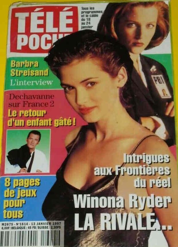 TELEPOCHE magazine side cover Issue 1614 13 January 1997