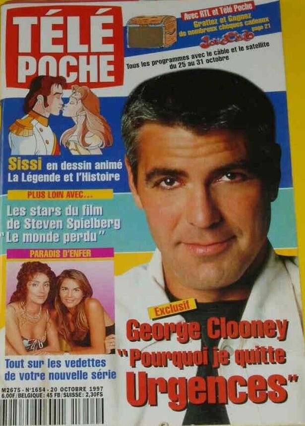 TELEPOCHE magazine side cover Issue 1654 25 October 1997