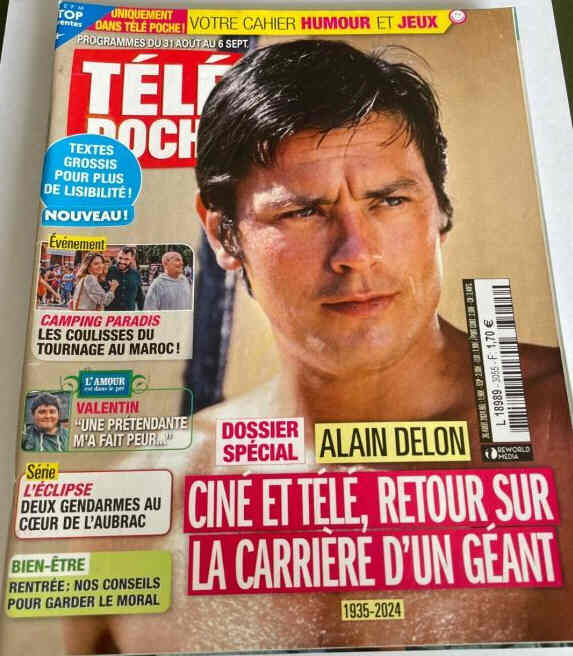 TELEPOCHE magazine side cover Issue 3055 31 August 2024