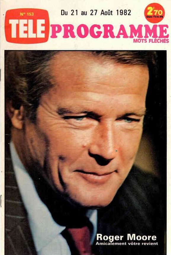 TELE PROGRAMME magazine side cover Issue 153 21 August 1982