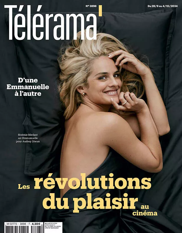 RADIO CINEMA TELEVISION/TELERAMA magazine side cover Issue 3898 28 September 2024