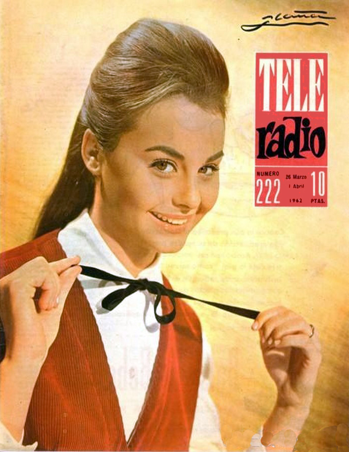 TELE RADIO magazine side cover Issue 222 26 March 1962