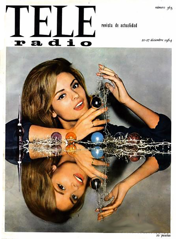 TELE RADIO magazine side cover Issue 365 21 December 1964