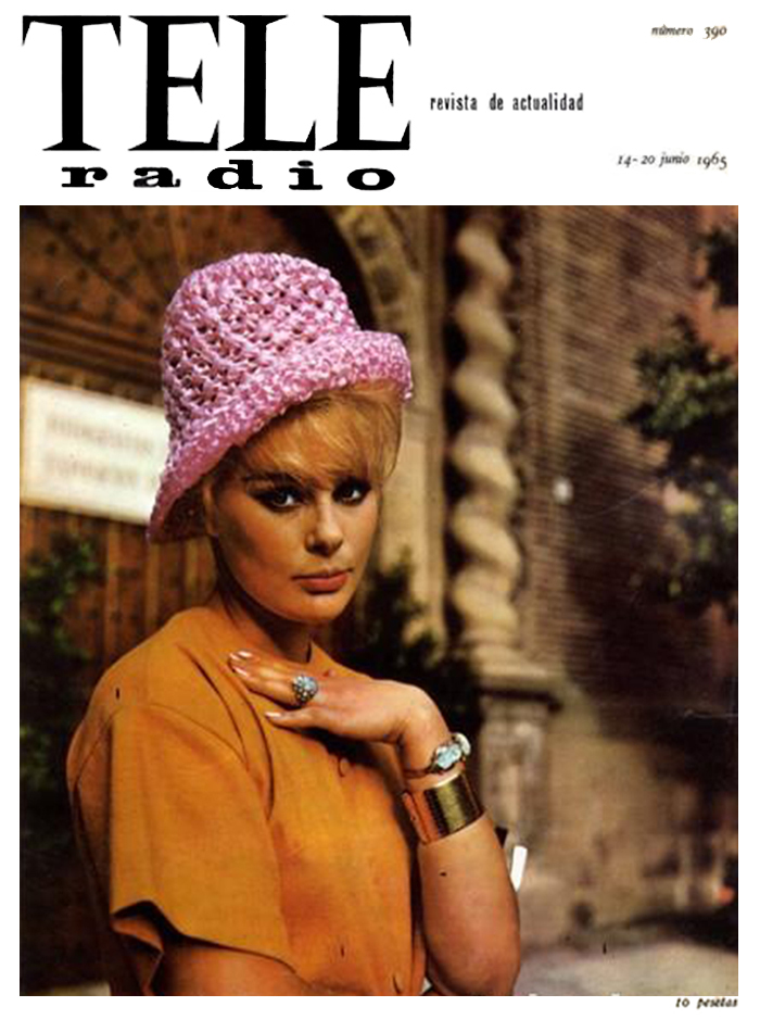 TELE RADIO magazine side cover Issue 390 14 June 1965