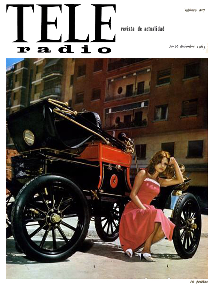 TELE RADIO magazine side cover Issue 417 20 December 1965