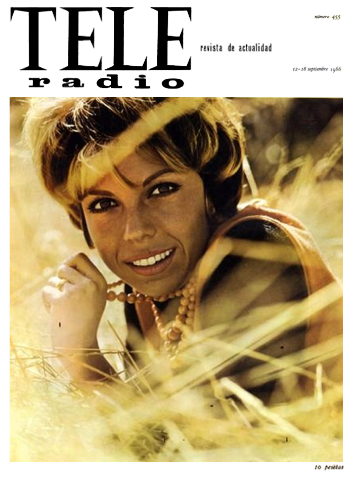 TELE RADIO magazine side cover Issue 455 12 September 1966