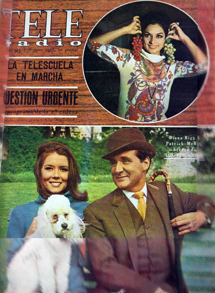 TELE RADIO magazine cover Issue 523 1 January 1968