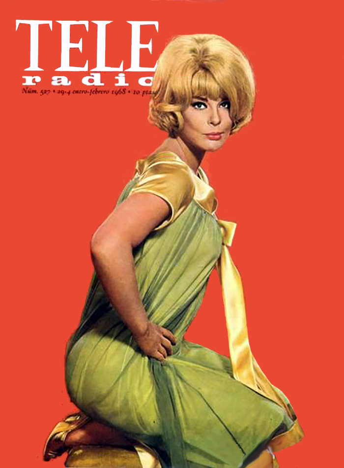 TELE RADIO magazine side cover Issue 527 29 January 1968