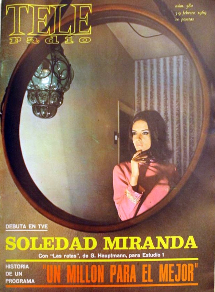 TELE RADIO magazine side cover Issue 580 3 February 1969