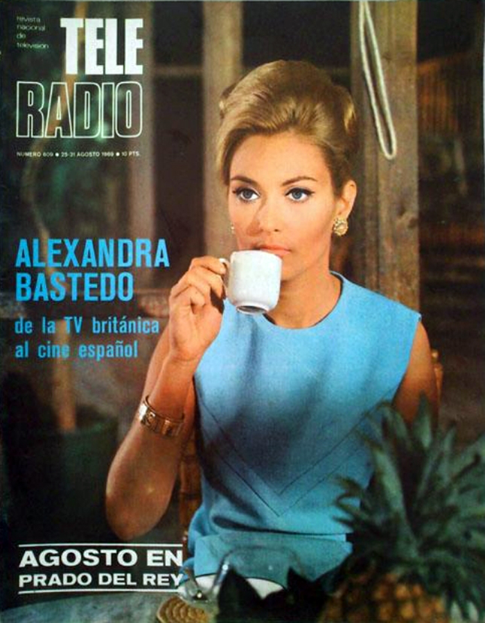 TELE RADIO magazine side cover Issue 609 25 August 1969