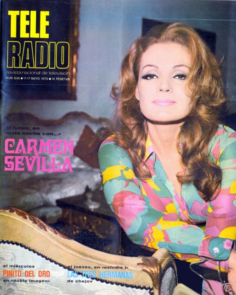 TELE RADIO magazine side cover Issue 646 11 May 1970