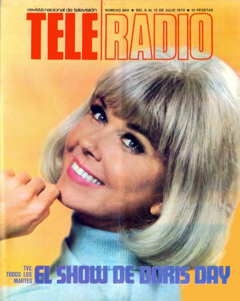 TELE RADIO magazine side cover Issue 654 6 July 1970