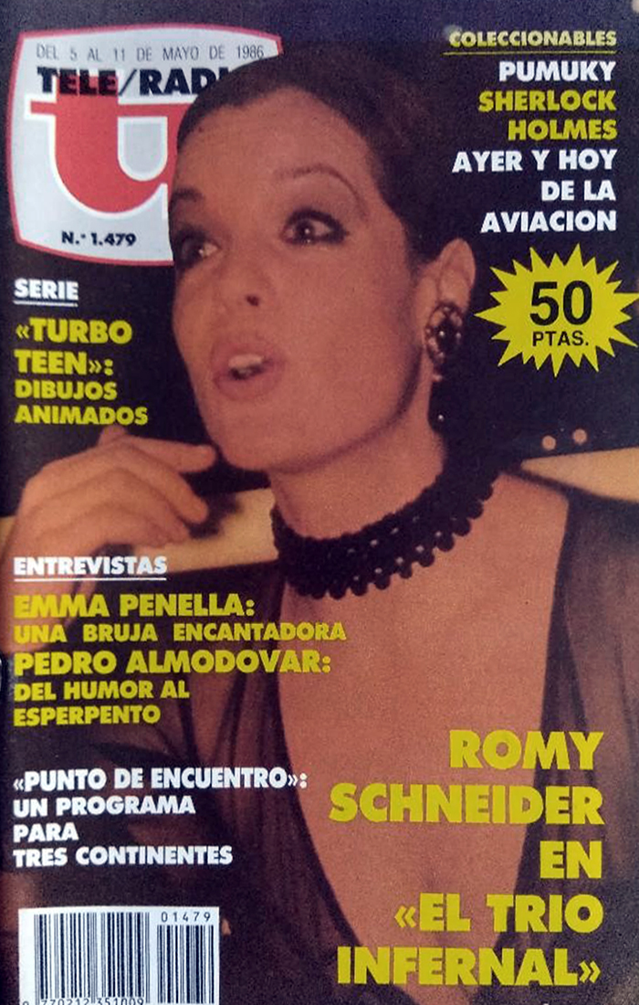 TELE RADIO magazine side cover Issue 1479 5 May 1986