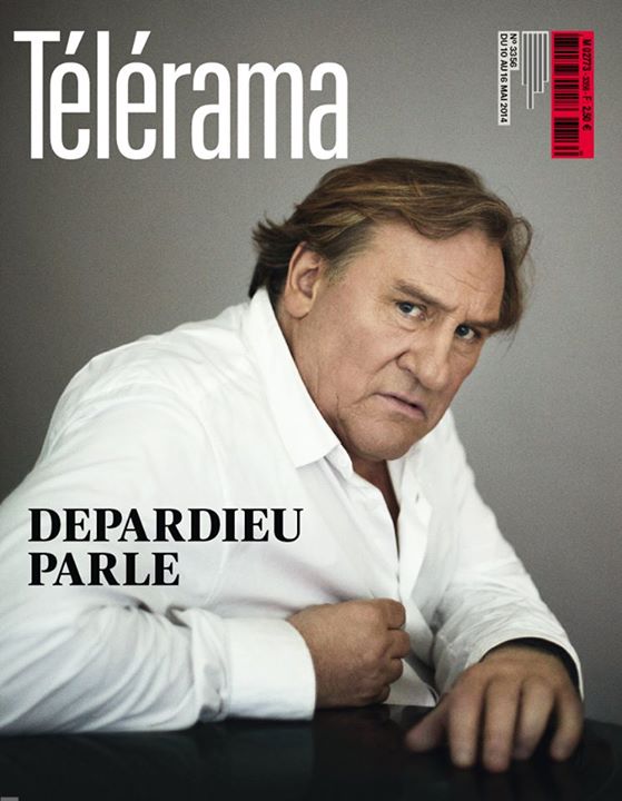 RADIO CINEMA TELEVISION/TELERAMA magazine side cover Issue 3356 10 May 2014