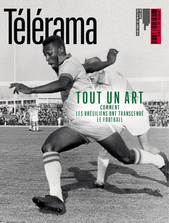 RADIO CINEMA TELEVISION/TELERAMA magazine side cover Issue 3361 14 June 2014