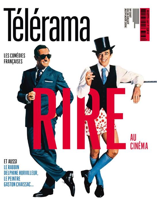 RADIO CINEMA TELEVISION/TELERAMA magazine side cover Issue 3367 26 July 2014