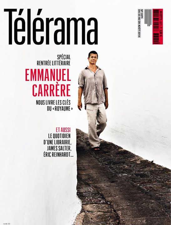 RADIO CINEMA TELEVISION/TELERAMA magazine side cover Issue 3371 23 August 2014