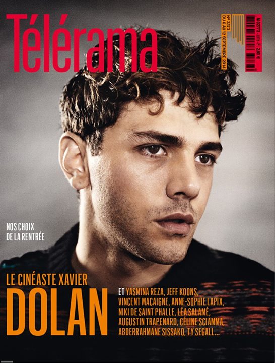 RADIO CINEMA TELEVISION/TELERAMA magazine side cover Issue 3373 6 September 2014