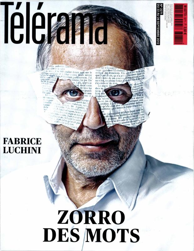RADIO CINEMA TELEVISION/TELERAMA magazine side cover Issue 3271 22 August 2012