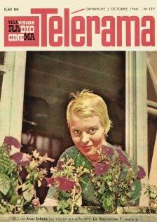 RADIO CINEMA TELEVISION/TELERAMA magazine side cover Issue 559 2 October 1960