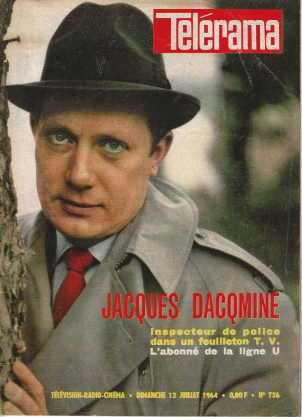 RADIO CINEMA TELEVISION/TELERAMA magazine side cover Issue 756 12 July 1964