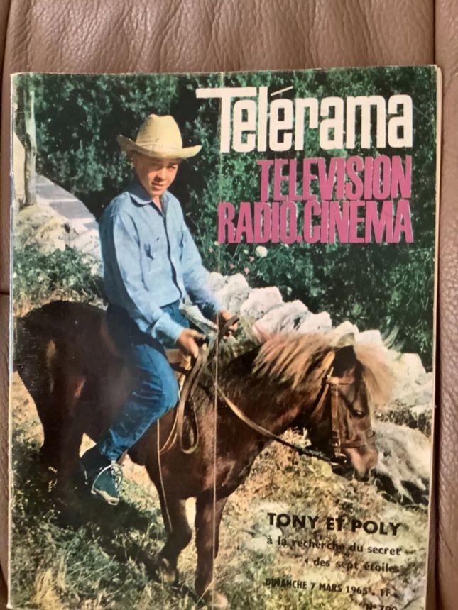 RADIO CINEMA TELEVISION/TELERAMA magazine side cover Issue 790 7 March 1965