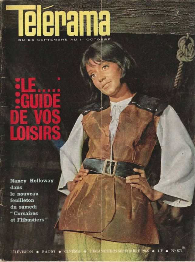 RADIO CINEMA TELEVISION/TELERAMA magazine side cover Issue 871 25 September 1966