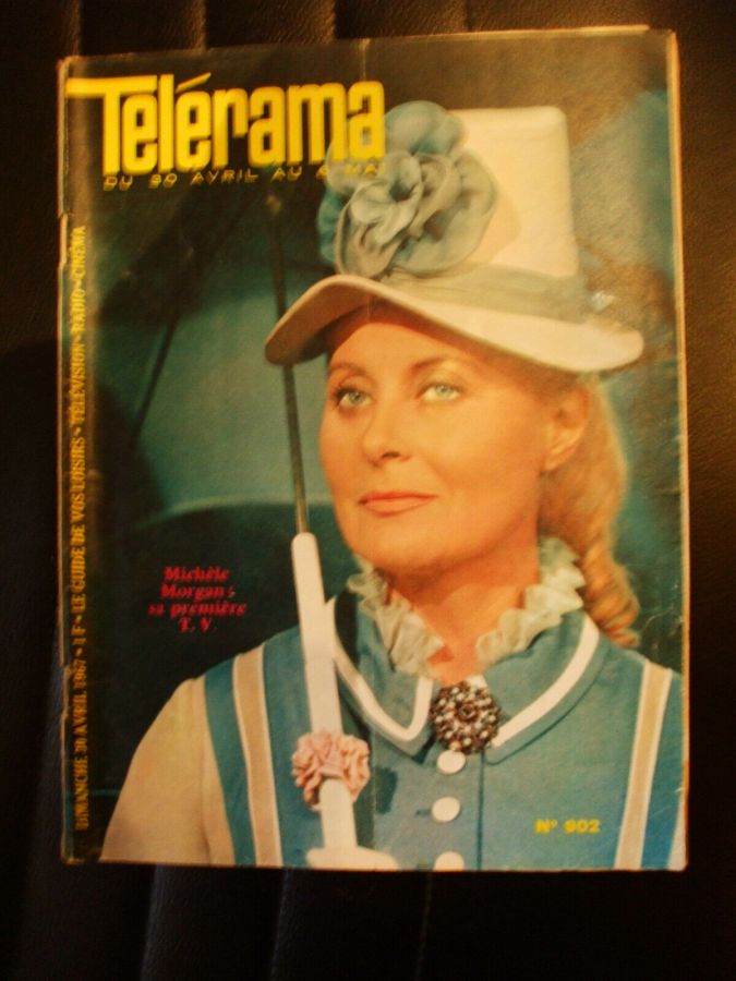 RADIO CINEMA TELEVISION/TELERAMA magazine side cover Issue 902 30 April 1967