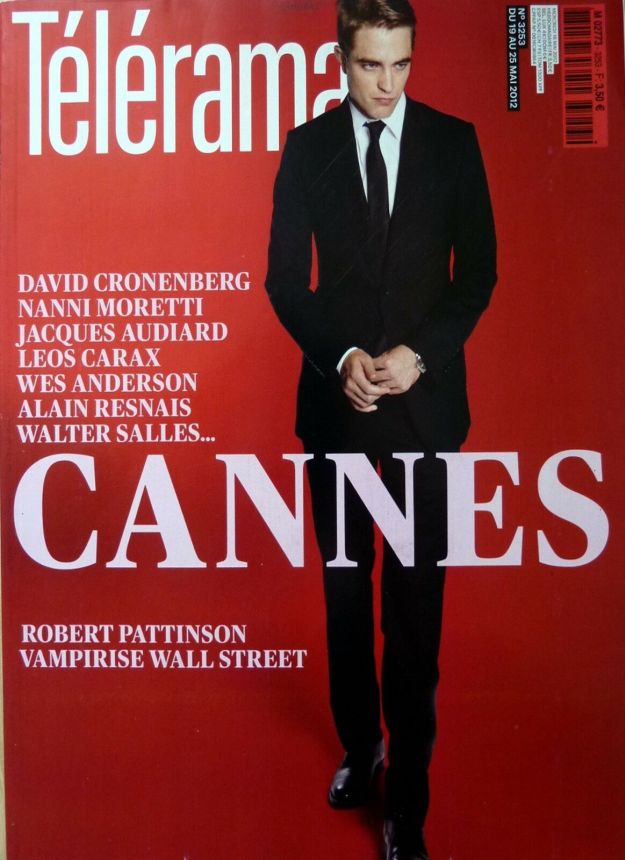 RADIO CINEMA TELEVISION/TELERAMA magazine side cover Issue 3253 16 May 2012