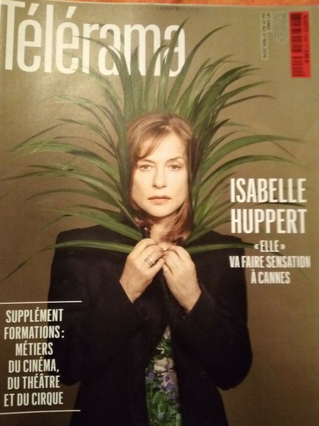 RADIO CINEMA TELEVISION/TELERAMA magazine side cover Issue 3462 18 May 2016