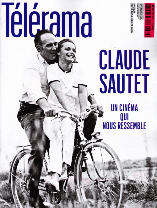 RADIO CINEMA TELEVISION/TELERAMA magazine side cover Issue 3679 15 July 2020