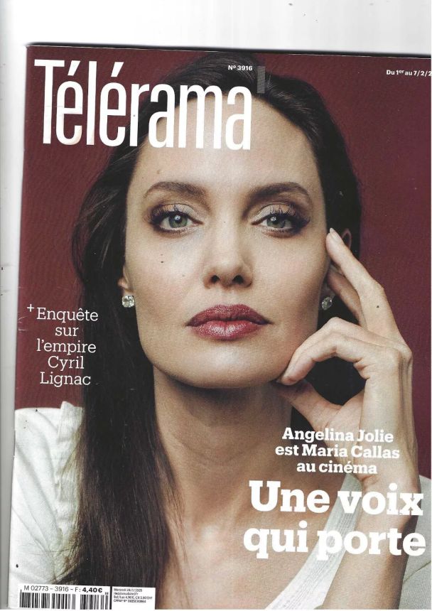 RADIO CINEMA TELEVISION/TELERAMA magazine side cover 28 January 2025