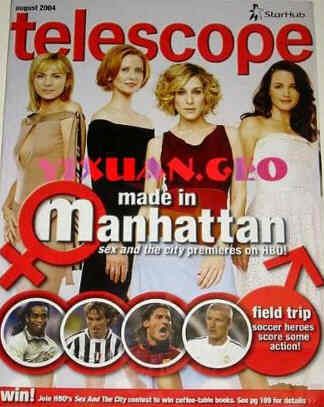 TELESCOPE magazine side cover August 2004