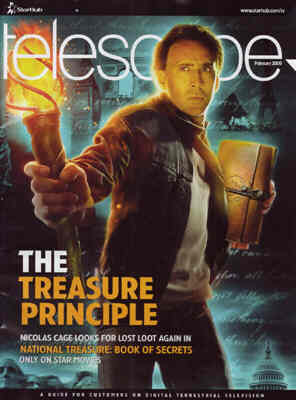 TELESCOPE magazine side cover February 2009