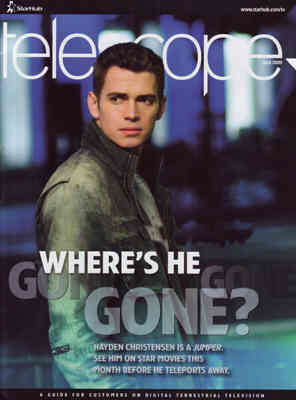 TELESCOPE magazine side cover April 2009
