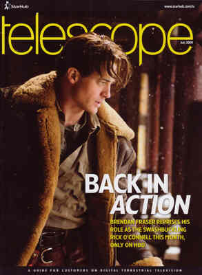 TELESCOPE magazine side cover July 2009