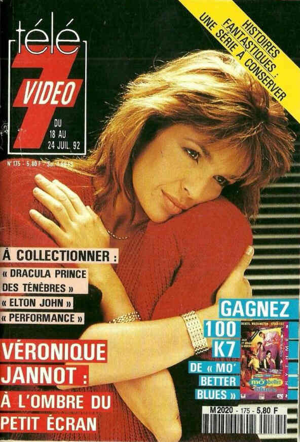 TELE 7 VIDEO magazine side cover Issue 175 18 July 1992