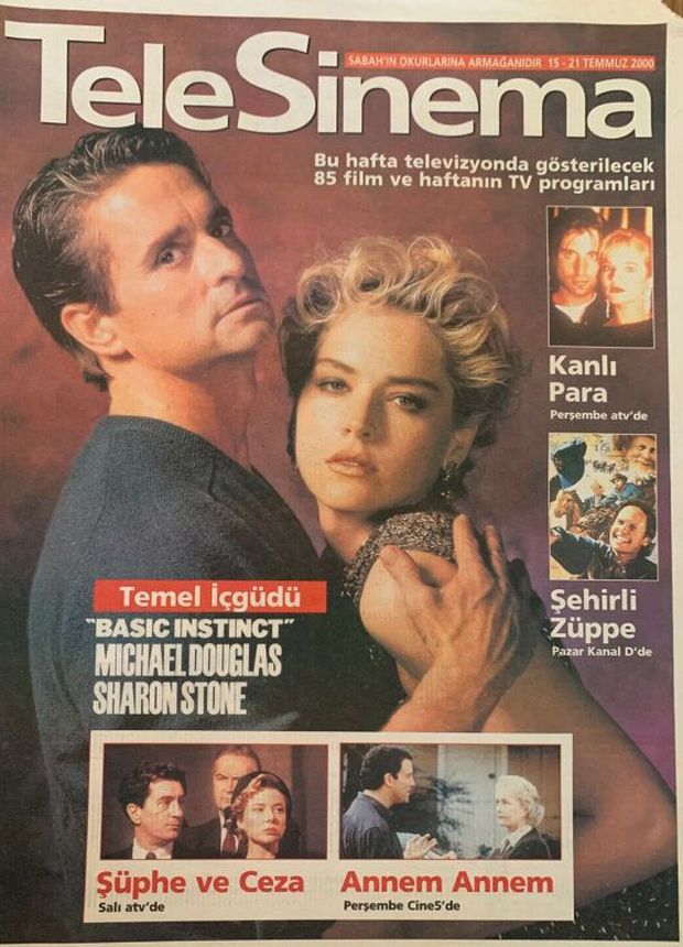 TELESINEMA magazine side cover 15 July 2000