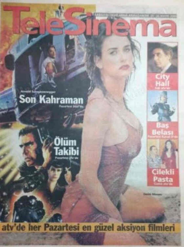 TELESINEMA magazine side cover Issue b   2000