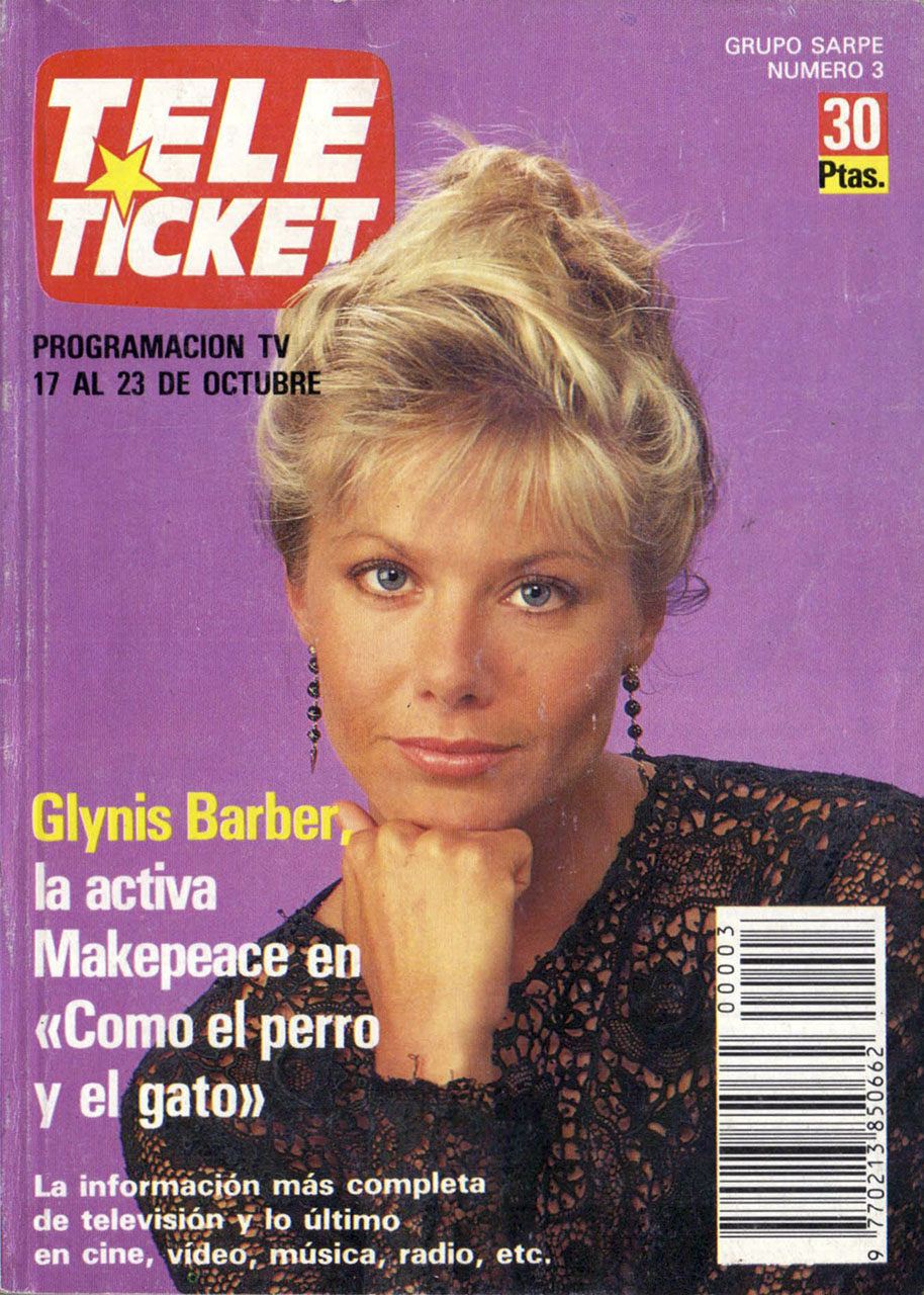 TELE TICKET magazine side cover Issue 3 17 October 1987