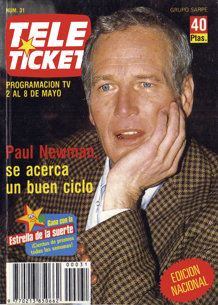 TELE TICKET magazine side cover Issue 31 2 May 1988