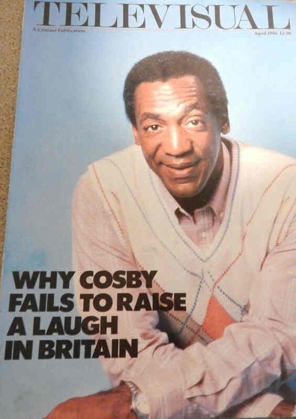 TELEVISUAL magazine side cover  April 1986