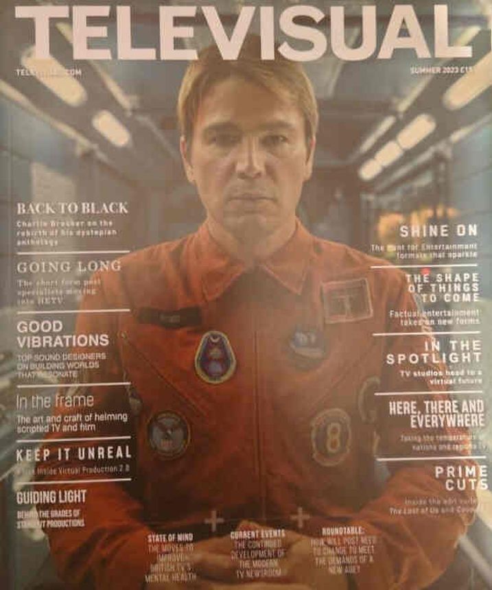 TELEVISUAL magazine side cover Summer 2023