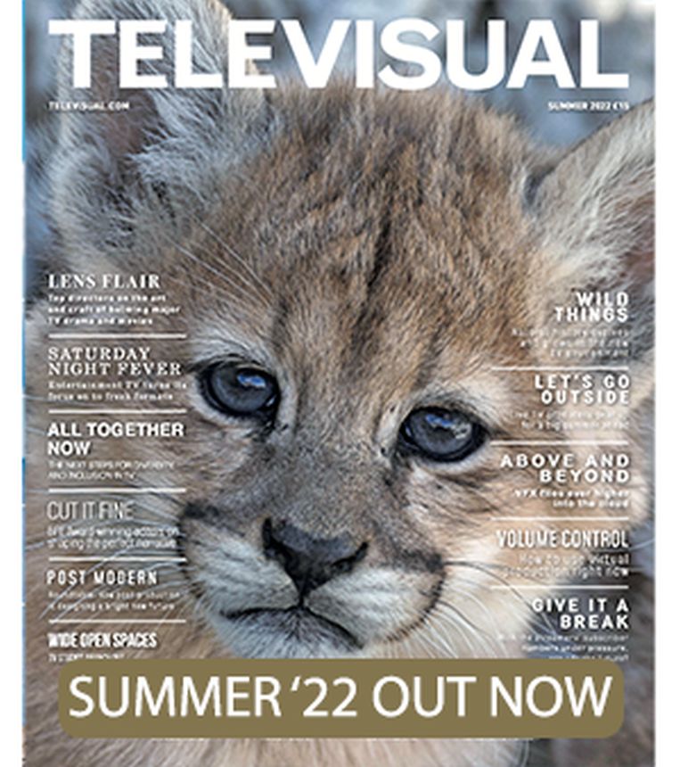 TELEVISUAL magazine side cover Summer 2022