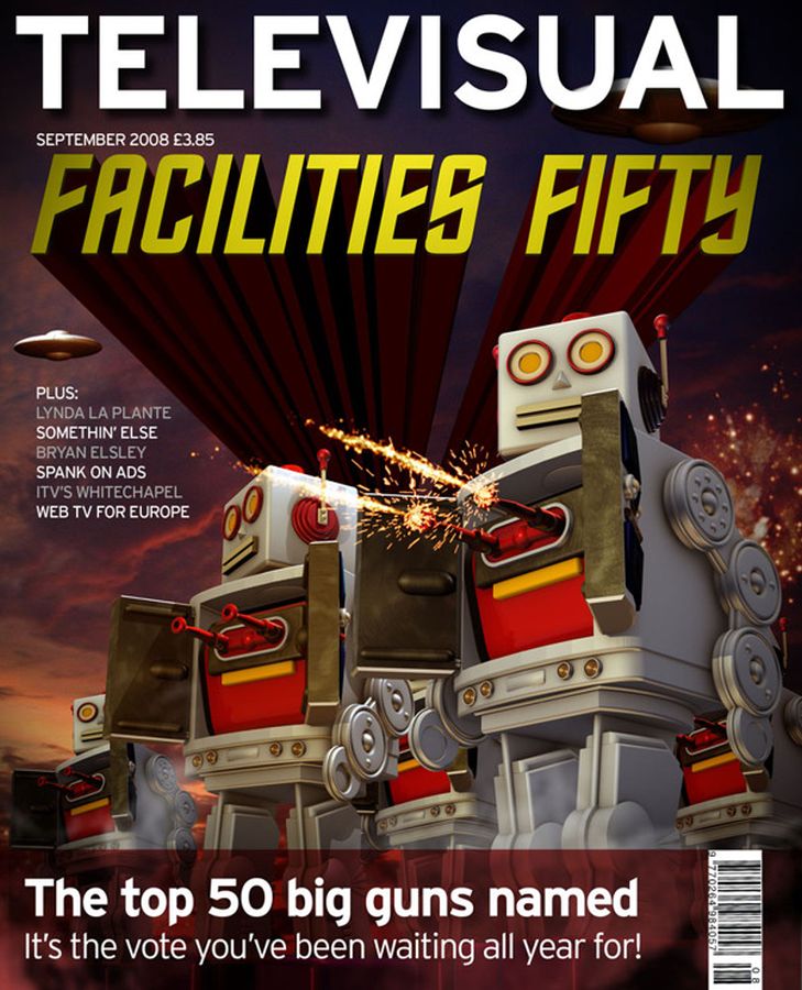 TELEVISUAL magazine side cover September 2008