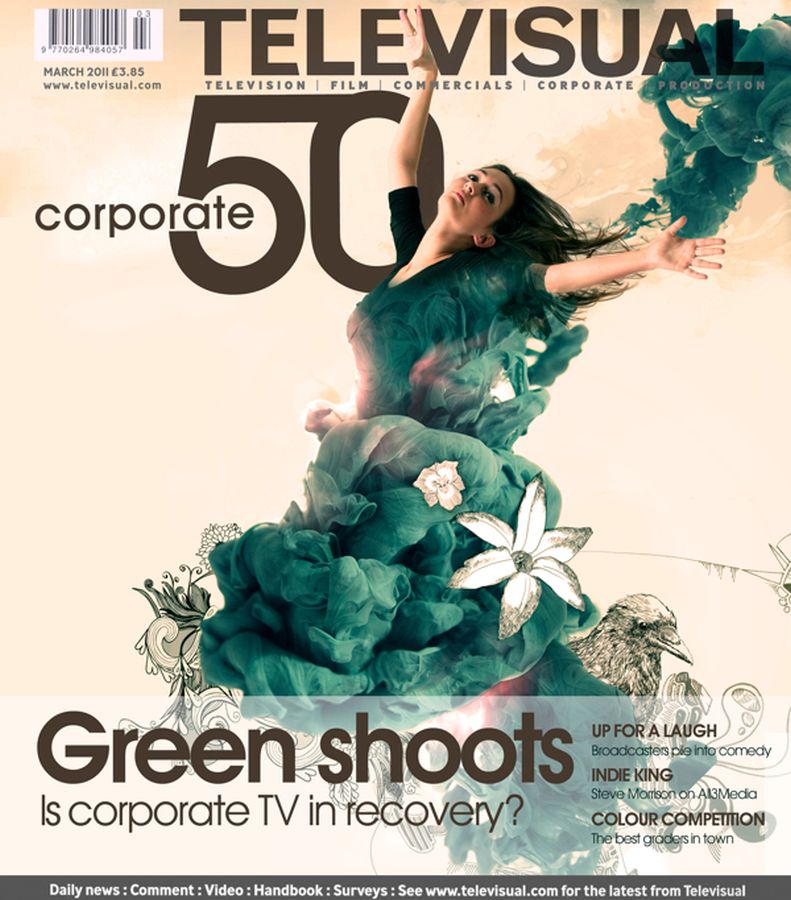 TELEVISUAL magazine side cover March 2011