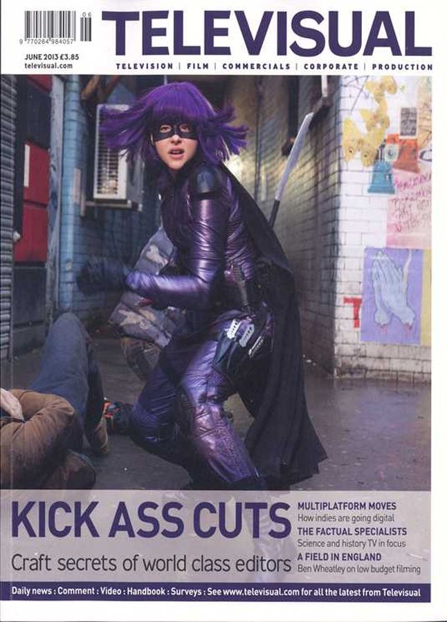 TELEVISUAL magazine side cover June 2013